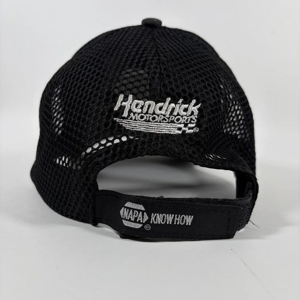 NAPA Racing Chase Elliott 9 Trucker Hat Hendrick Motorsports Black Mesh Cap